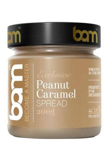 Crema spalmabile alle arachidi e caramello, 200 g