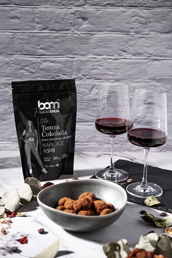 Gocce di cioccolato fondente, senza zuccheri aggiunti, 250 g
