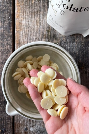 Gocce di cioccolato bianco, 1 kg