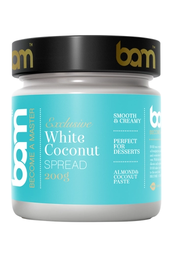 crema spalmabile bianca al cocco 200 g