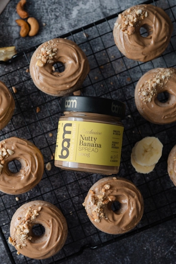 Crema spalmabile Nutty banana alla banana e anacardi, 200g