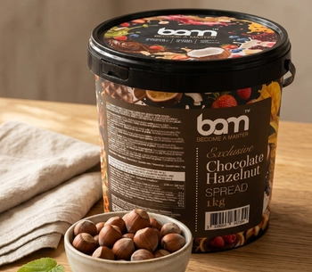 Crema spalmabile alla nocciola con cacao, 1000 g