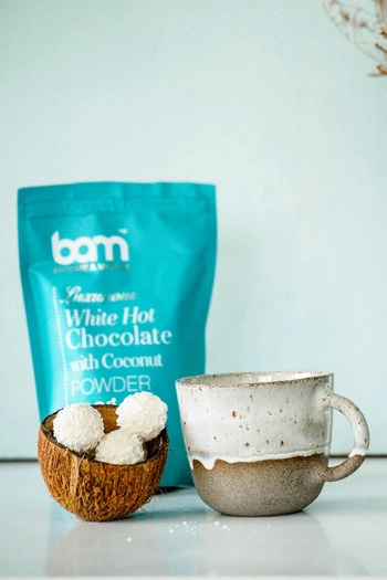 Cioccolata calda bianca con cocco, 1500 g