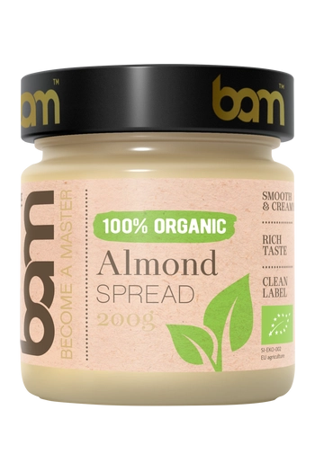 crema spalmabile alle mandorle 100 biologica - 200 g