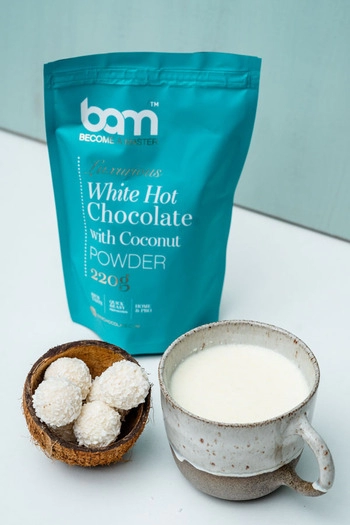 Cioccolata calda bianca al cocco, 220 g