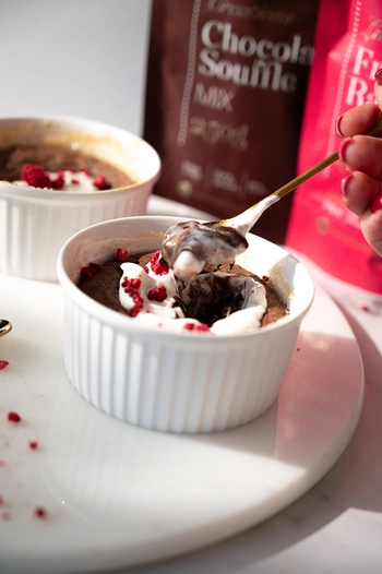 Mix per soufflé al cioccolato, 250 g