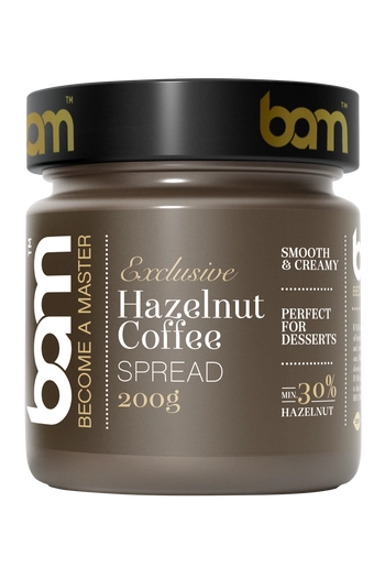 Crema spalmabile nocciole e caffè, 200 g