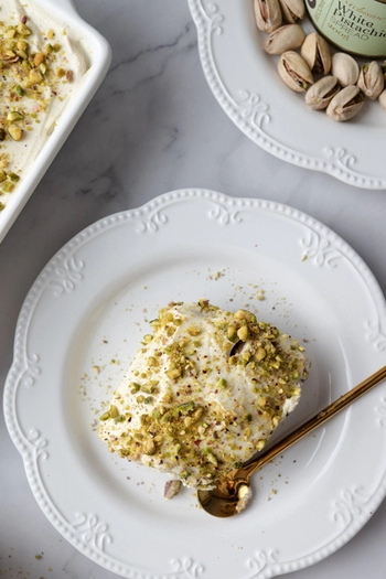 Crema spalmabile al pistacchio con cioccolato bianco, 200 g