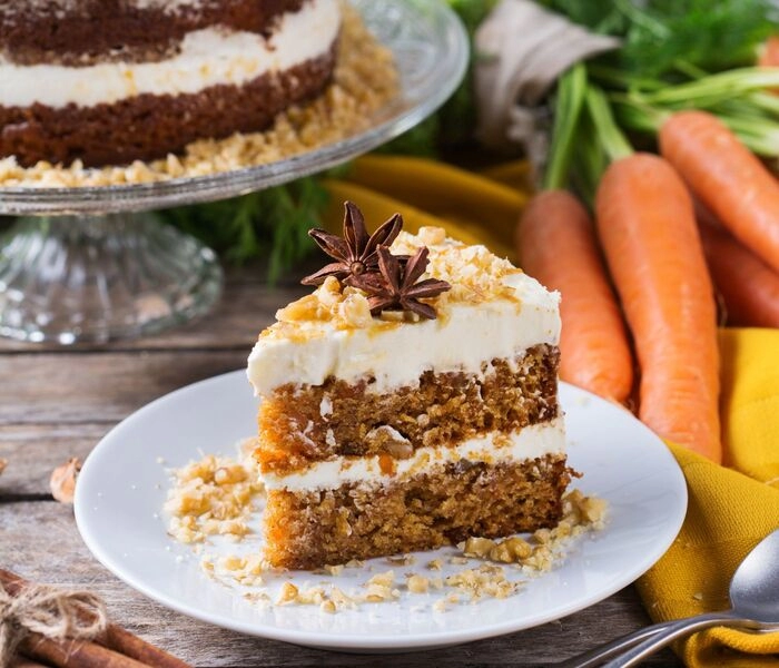 torta di carote