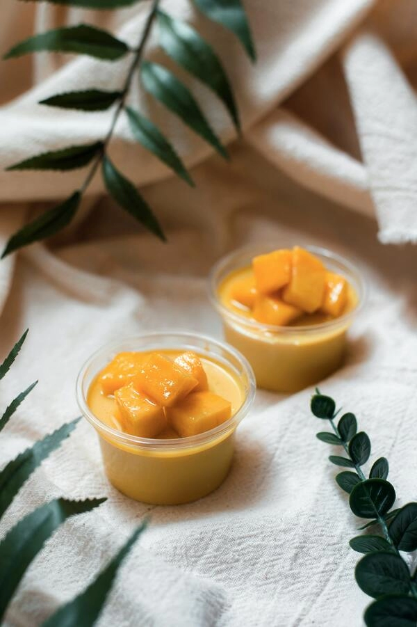 mousse di mango