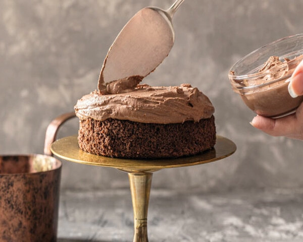 torta al cioccolato con vino rosso