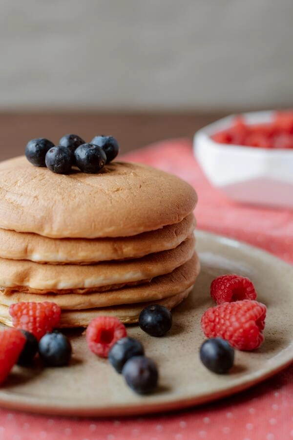 pancake americani con yogurt